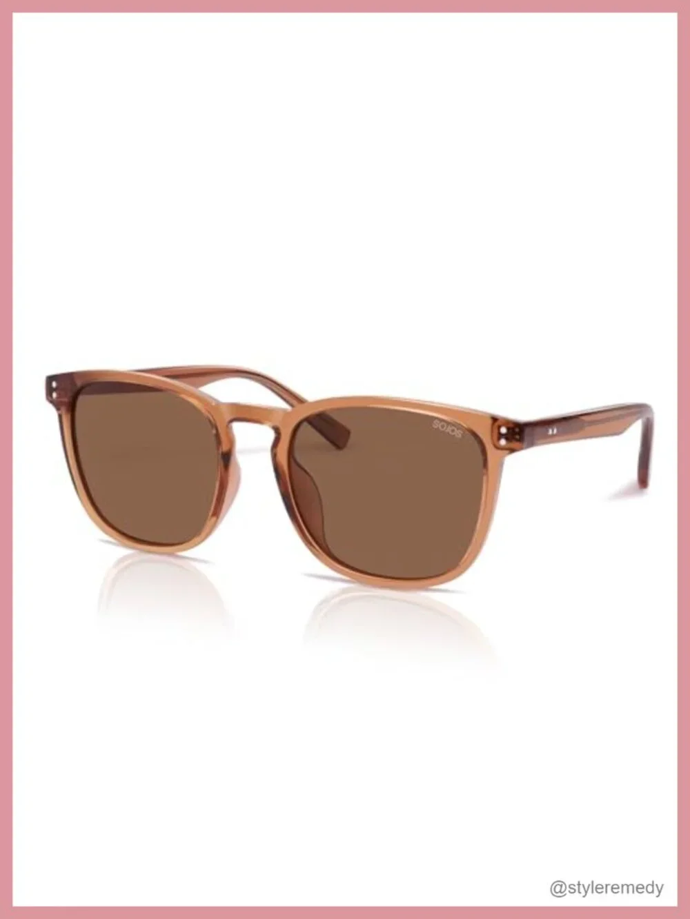 TR90 Frame Polarized Sunglasses UV400 Protection Lightweight Retro Unisex